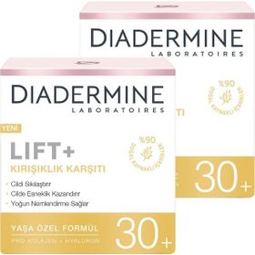 Diadermine Lift+ Kırışıklık Karşıtı 30+ 2x50 ml Gündüz Kremi