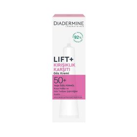 Diadermine Lift+ Kırışıklık Karşıtı 50+ Yaş 15 ml Göz Kremi
