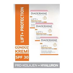 Diadermine Lift Sıkılaştırıcı SPF30 3x50 ml Güneş Koruyucu Krem
