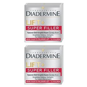 Diadermine Lift+ Super Filler Yaşlanma Karşıtı 2x50 ml Gündüz Bakım Kremi