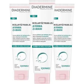 Diadermine Micellar 3'lü Yüz Yıkama Jeli