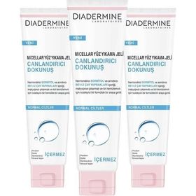 Diadermine Micellar 3'lü Yüz Yıkama Jeli