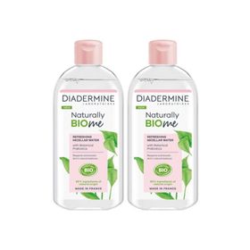 Diadermine Naturally Bio Me Canlandırıcı Micellar 2x400 ml Makyaj Temizleme Suyu