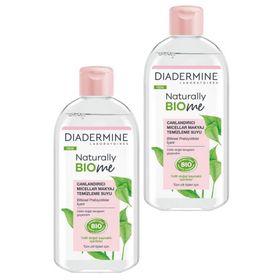 Diadermine Naturally Bio Me Canlandırıcı Micellar 2x400 ml Makyaj Temizleme Suyu