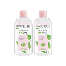 Diadermine Naturally Bio Me Canlandırıcı Micellar 2x400 ml Makyaj Temizleme Suyu