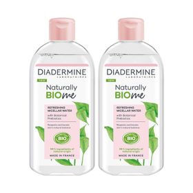 Diadermine Naturally Bio Me Canlandırıcı Micellar 2x400 ml Makyaj Temizleme Suyu