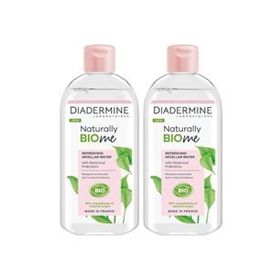 Diadermine Naturally Bio Me Canlandırıcı Micellar 2x400 ml Makyaj Temizleme Suyu