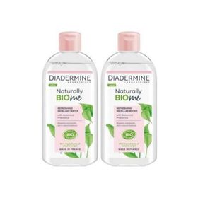 Diadermine Naturally Bio Me Canlandırıcı Micellar 2x400 ml Makyaj Temizleme Suyu