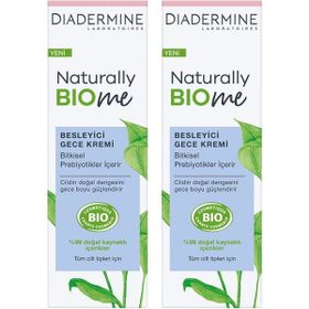 Diadermine Naturally Biome 2x50 ml Gece Kremi