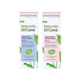 Diadermine Naturally Biome Nemlendirici 50 ml Gece Kremi + 50 ml Gündüz Kremi