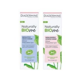Diadermine Naturally Biome Nemlendirici 50 ml Gece Kremi + 50 ml Gündüz Kremi