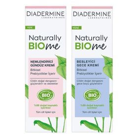 Diadermine Naturally Biome Nemlendirici 50 ml Gece Kremi + 50 ml Gündüz Kremi