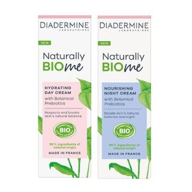 Diadermine Naturally Biome Nemlendirici 50 ml Gece Kremi + 50 ml Gündüz Kremi
