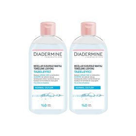 Diadermine Nemlendirici 2x400 ml Micellar Kusursuz Makyaj Temizleme Suyu