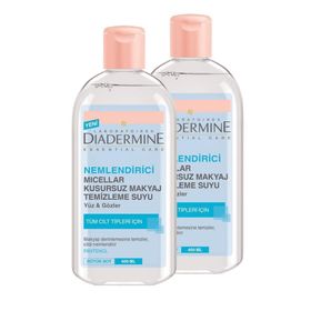 Diadermine Nemlendirici 2x400 ml Micellar Kusursuz Makyaj Temizleme Suyu