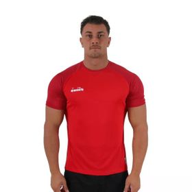 Diadora 1050119 Premium Antrenman Tişört Kırmızı