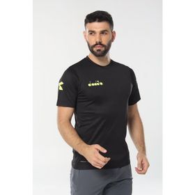 Diadora 16TSR05 Nacce Erkek Siyah T-Shirt