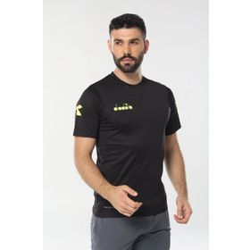 Diadora 16TSR05 Nacce Erkek Siyah T-Shirt