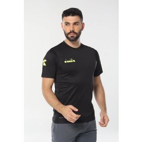 Diadora 16TSR05 Nacce Erkek Siyah T-Shirt