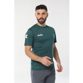 Diadora 16TSR05 Nacce Koyu Yeşil Erkek T-shirt