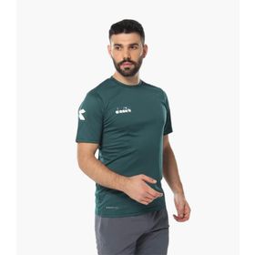 Diadora 16TSR05 Nacce Koyu Yeşil Erkek T-shirt