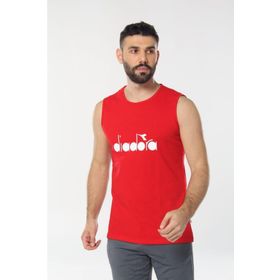 Diadora 1ATL01 Therm Kırmızı Kolsuz Erkek T-shirt