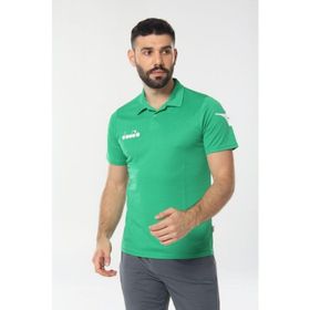 Diadora 1TSR06 Nacce Açık Yeşil Polo Yakalı Erkek T-Shirt