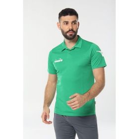 Diadora 1TSR06 Nacce Açık Yeşil Polo Yakalı Erkek T-Shirt