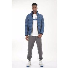 Diadora D202512-400 Mavi Şişme Erkek Mont