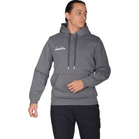 Diadora DDBER1030016 Antrasit Pamuklu Spor Erkek Sweatshirt