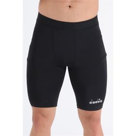 Diadora Flatron KFS Pro Erkek Siyah Kısa Tayt