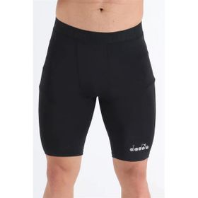 Diadora Flatron KFS Pro Erkek Siyah Kısa Tayt