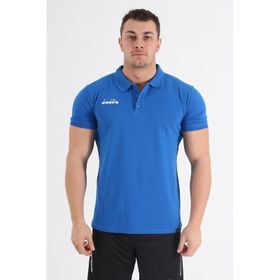 Diadora Liv Kamp Mavi Erkek T-shirt