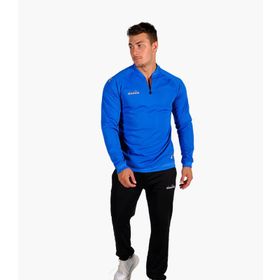 Diadora Nacce 22 Erkek Mavi Yarım Fermuarlı Eşofman Takımı