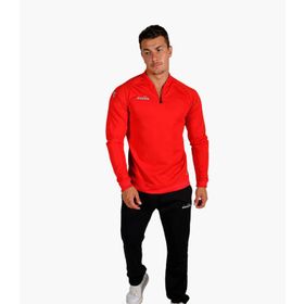 Diadora Nacce 22 Kırmızı Yarım Fermuarlı Erkek Eşofman Takımı