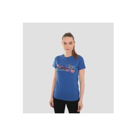 Diadora Ss Iconic Saks Mavi Kadın T-shirt