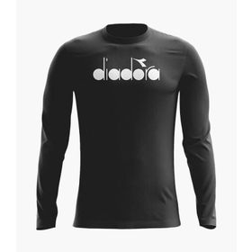 Diadora TSRT-ZN Siyah Uzun Kollu Erkek T-shirt