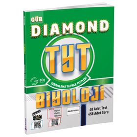 Diamond TYT Biyoloji Tamamlama Yaprak Testleri - Gür Yayınları