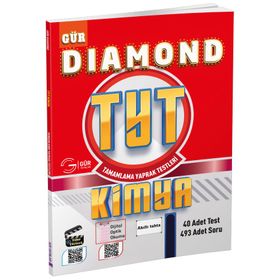 Diamond TYT Kimya Tamamlama Yaprak Testleri - Gür Yayınları
