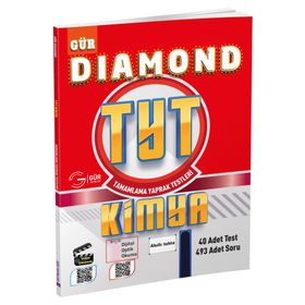 Diamond TYT Kimya Tamamlama Yaprak Testleri - Gür Yayınları