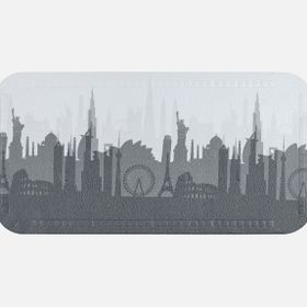 Diaqua City Desenli 35x71 cm Küvet İçi Paspas