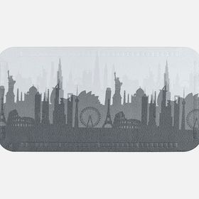 Diaqua City Desenli 35x71 cm Küvet İçi Paspas