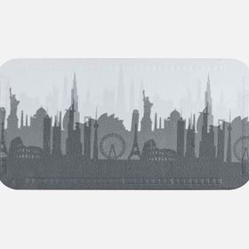 Diaqua City Desenli 35x71 cm Küvet İçi Paspas