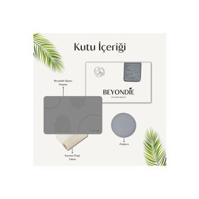 Diatom Koyu Gri Banyo Paspası