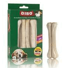 Dibo Beyaz Pres Kemik 2x150 gr Köpek Ödülü