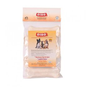 Dibo Beyaz Press 5'li 75-80 gr 13 cm Kemik Köpek Ödülü