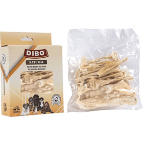Dibo Kurutulmuş Beyaz 100 gr Dana Kuzu Kelle Derisi
