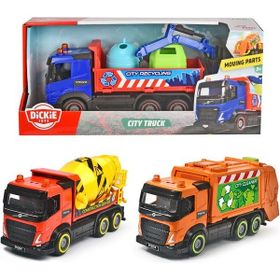 Dickie 203744014 Volvo Lisanslı Şehir Araçları Geri Dönüşüm Kamyonu