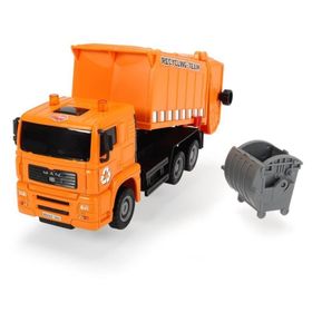 Dickie 744003 Heavy Şehir Kamyonları Turuncu Çöp Kamyonu