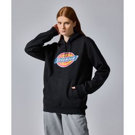 Dickies DK0A4XCBBLK1-001 Siyah Icon Logo Hoodie Erkek Sweatshirt